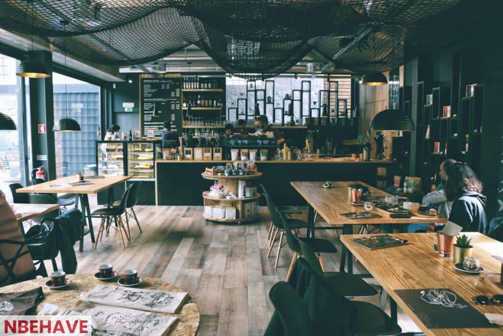 people inside cafe